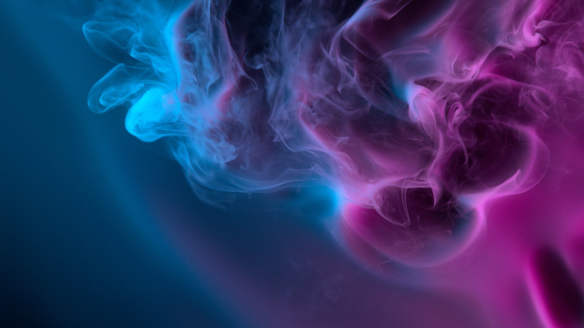 Neon atmospheric smoke, abstract background.